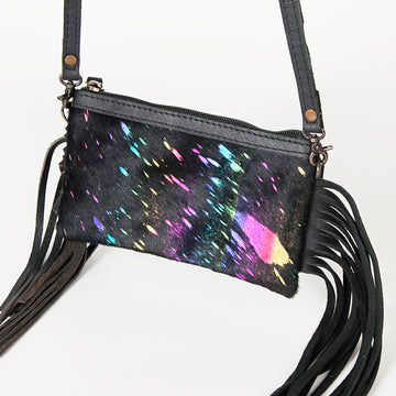 American Darling Organiser Hair On Genuine Leather Western Women Bag Handbag Purse | Travel Bags College Casual